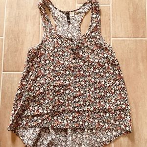 Floral Racerback Tank